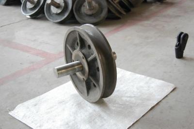 Κίνα Castings Forgings Sheave Wheel Pulley Crane Wheel 42crmo Alloy Steel Cast Iron προς πώληση