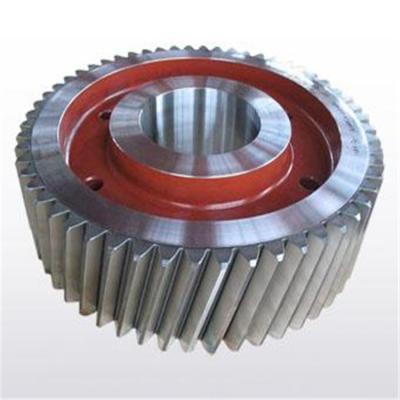 China Cement Bevel Pinion Gear And Gear Box And Reducer Pinion Gear Factory Price for sale