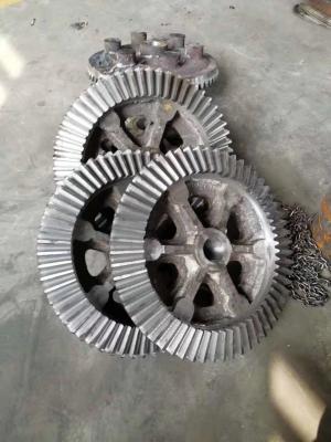 China Differential 20CrMnTi Spiral Bevel Kiln Pinion Gears And Gear Box Pinion Gear for sale