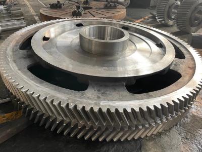 China Precisie die het Toestel van de Staalaandrijving en het Toesteldia 16000mm machinaal bewerken van de Aansporings Spiraalvormige Pignon Te koop