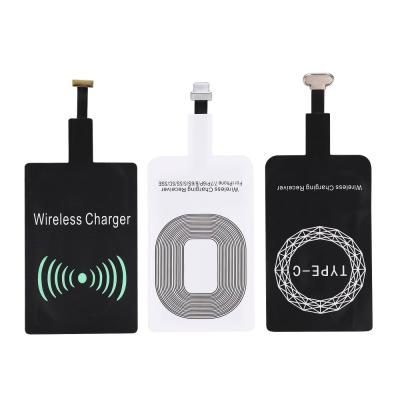 China High Quality Compatible Cell Phone Coil Qi Wireless Charger Adapter Fast Charging Receiver Charging Receiver For All Mobile Phone for sale