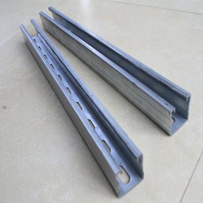 China Galvanized Photovoltaic Channel Bracket Plate Sheet / Iron Channel Bracket Plate Steel / Seismic Steel For Sale for sale