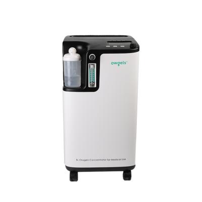 China Hospital Market Home Office Mall Outside Medical 5L Hospital And Home Use Mobile High Purity Oxygen Concentrator for sale