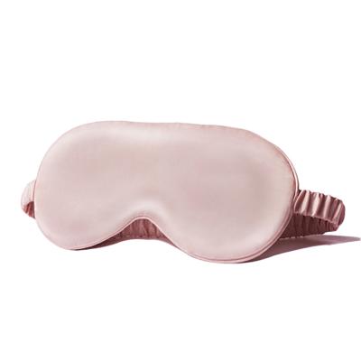 China Circles Double-Layer Mulberry Sleep Dark Silk Eye Mask Shade Slip Travel Sleep Mask for sale