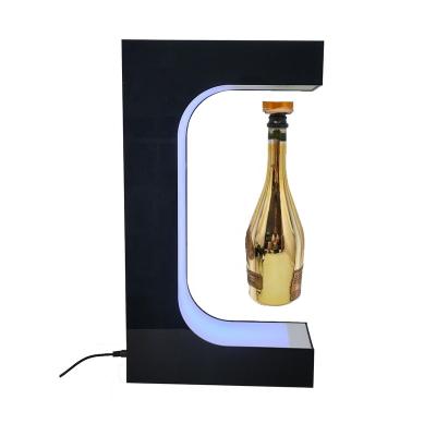 China Retail Stores China Manufacturer Service OEM Bottle Display Rack Bottle Magnetic Levitation Levitating Display for sale