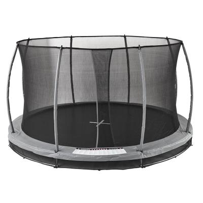 China With Best Cheap Inground Trampolines Protective Net In Outdoor Ground Level Trampoline For Sale for sale