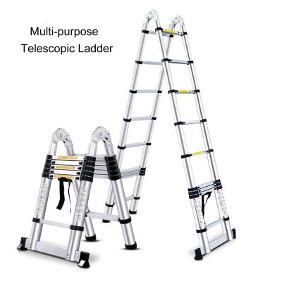 China Folding ladders machine high quality grade lightweight telescopic ladder with good price en131 for sale