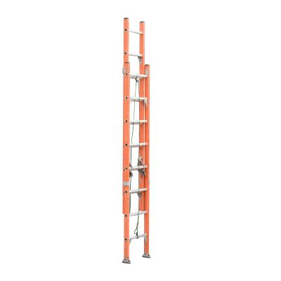 China 10m Insulating Telescopic Ladders Fiberglass Ladders Protector Extender Folding Fiberglass Ladder for sale