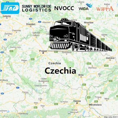 China appointment & best delivery railway train shipping rail freight transport to czech republic for sale