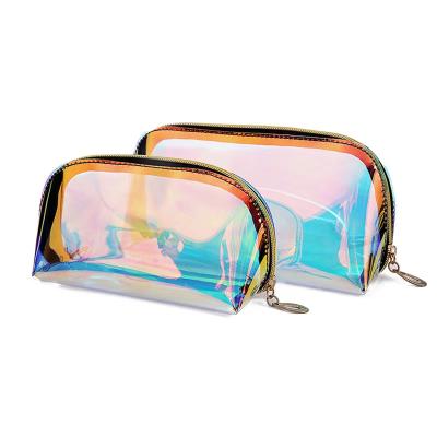 China Wholesale hotsale PVC Waterproof Transparent Cosmetic Bag Fully Protective / Eco-friendly Fashion Cosmetic Bags for sale