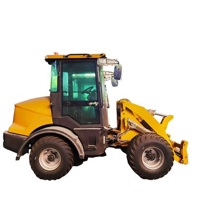 China Machinery repair shops multifunctional diesel hydraulic loading and unloading small forklift mini loaders for gardens for sale