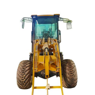 China Agricultural Machinery All New 910 Small Loader Forklift Building Saving Time And Effort On Site Loading Wood Clamper for sale