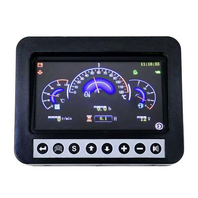 China Machinery Repair Shops Latest Design Universal LCD Cluster Dashboard Display Panel For Excavator for sale