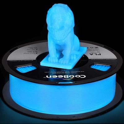 China Suitable for all FDM 3d printer CooBeen 5 Colors Luminous Glowing 3D Filament PLA 1.75mm/1kg Roll Spool Reel Neat Winding for 3D Printer Filament ROHS Factory for sale