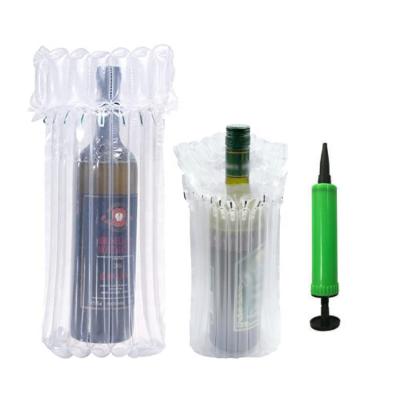 China High Quality Eco-Friendly Impact Resistance Air Buffer Gas Column Shockproof Bag For Wine Bottle Carrying Protection for sale