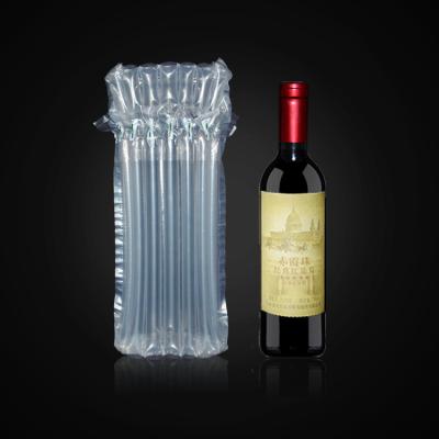 China Hot Selling Shock Resistance Wine Bottle Air Column Cushion Bubble Bag For Carrying Protection for sale