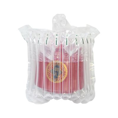 China Amazon Hot Selling Shock Resistance Air Column Wrap Roll Bubble Bag Inflatable Air Column Packaging Bag For Ceramic Pot for sale