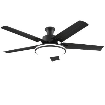 China XINSHUO Contemporary Contemporary Style 52 Inch DC Motor Ceiling Fan Home Decorative Ceiling Fan With LED Light zu verkaufen