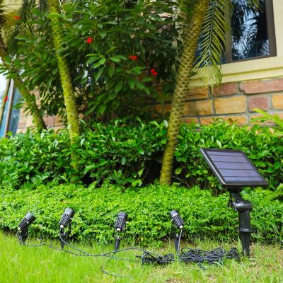 China Multifunctional Landscape Yard Outdoor Waterproof Led Solar Lawn Spotlight for sale