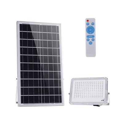 China Garden Hotel Warehouse 60W 100W 150W Outdoor Solar Led Flood Light For Road Park Brand for sale