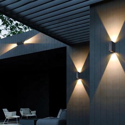 China Party decorate light outside garden led wall light ip55 waterproof indoor outdoor down led wall lamp for sale