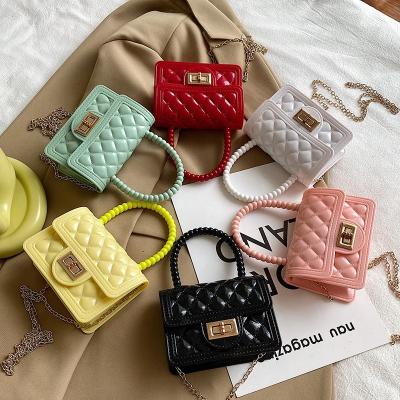 China High Quality Brands Small Jelly Jelly Handbags Women's Mini Handbags Ladies Famous Designer Purses and Purses for sale