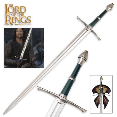 China North America Movie Lord of the Rings Aragorn Strider Sword Replica for sale