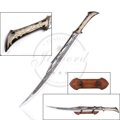 China North America Decoration Elven Stainless Steel King Thranduil Sword for sale