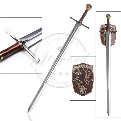 China Europe The Chronicles of Narnia Lion Head Metal Long Sword for sale