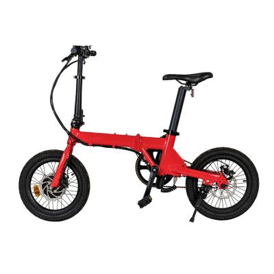 中国 High quality Electric Bike 36v 16inch Ebike Lithium Battery Electric Bicycle small mini folding electric bicycle for adult 販売のため