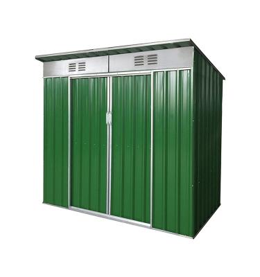 China Easily Assembled H 6 x 6 ft Metal Backyard Garden Wholesale Shed for sale