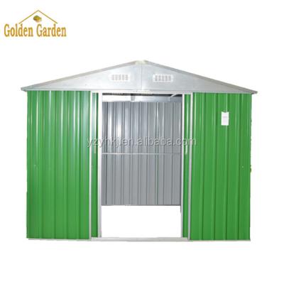 China S low price easily assembled used flat roof storage shed for sale for sale