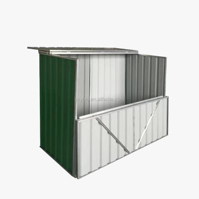 China Easily Assembled Metal Storage Shed For Garden Storage Box Yard Garages And Sheds For Sale for sale