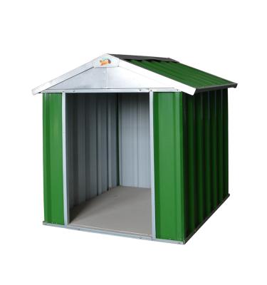 China Easily Assembled Weatherproof Steel H Kennel Shed for sale