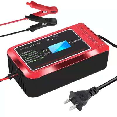 China 12V 10A Smart Automatic E-bike Battery Charger For AGM, GEL, VRLA And Other 12v 10a Lead Acid Battery Charger for sale