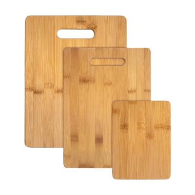 China High Quality And Convenient Cookware Viable Bamboo Chopping Board Bamboo Chopper Hot Sale Customized Logo Packing for sale