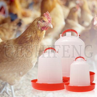 China New Version Cleanable Metal Poultry Chicken Bowl Drinker With Reasonable Price Plastic Animal Water Drinking Bowl for sale