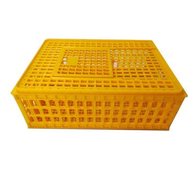 중국 Farms Live Chicken Transport Cage Chick Turnover Box Poultry Plastic Transport Crate For Duck Chicken Farm 판매용