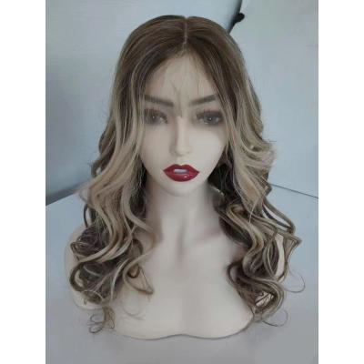 China Other Fashion Long Wave Daily 100% Natural Human Hair13*6 Lace Front Wig for sale