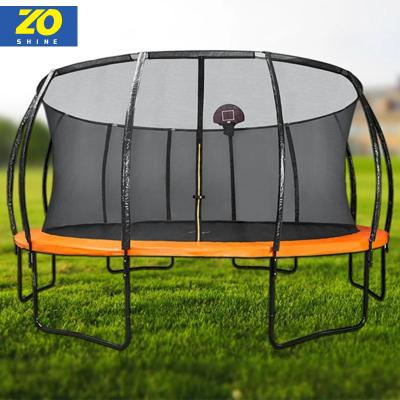 China With Protective Net Hot Selling Giant Trampoline 10ft New Design Zoshine Bungee Adult Professional Trampoline Prices for sale