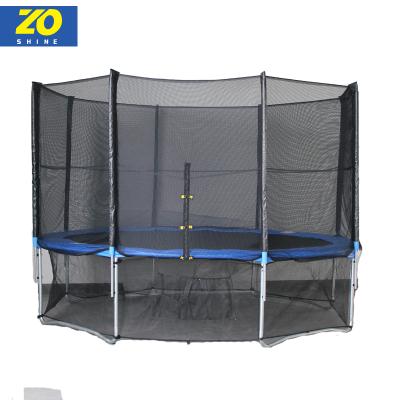 China With Zoshine Kids Protective Net Trampoline With Ladder And Safety Fence Net Professional Durable Trampoline for sale