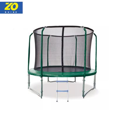 China With Protective Net Zoshine Kids Outdoor Round Trampoline And Indoor Fitness Jumping Large Trampoline For Sale for sale