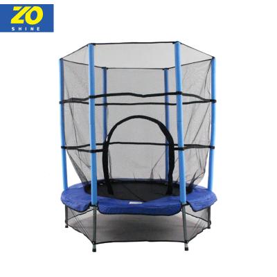 China With Zoshine Fitness Protective Net Outdoor Trampoline With Safety Fence Net Jumping Recreational Trampoline for sale