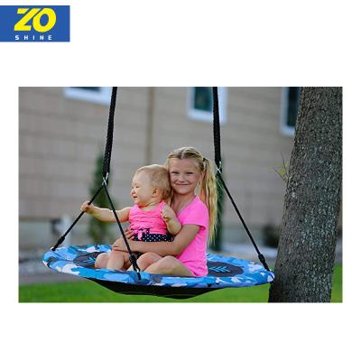 China Zoshine New Modern Design Outside Swing Adult Ring Outdoor Tree Disc Tree Swing Kids Rope Tree Swing for sale