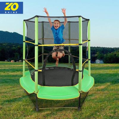 China With Zoshine Protective Net High Quality Cheap Trampolines For Sale Indoor Child Small In Ground Trampoline Outdoor Park for sale