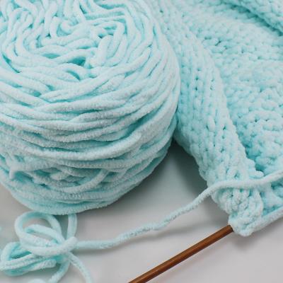 China RongMeiXuan 165g 69colors Chunky Chenille Cotton Yarn Hand Anti-bacteria Knitting Yarn for sale