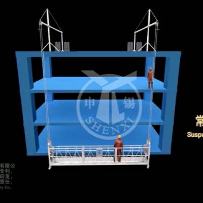 China Other Shenxi ZLP630 Suspended Galvanized Platform / Gondola for sale