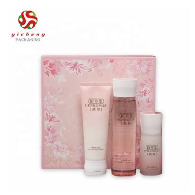 China High Quality Recycled Materials Custom Cardboard Rigid Cosmetics Boxes Wholesale Luxury Gift Box With Lid for sale