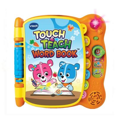 China Portable Children's Early Education Teach Baby Words Reading English Touch and Feeling Sound Book for Kids Early Educational Audio Books for sale