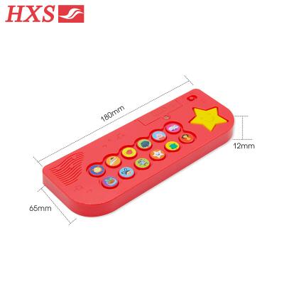 China 12 push buttons with 1 more button for high quality popular sound led push button book pcb module for sale